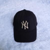 ราคา หมวกมือสองของแท้ NY ฟรีไซส์ ปรับสายได้ สีดำ (12826821311)