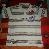 ราคา POLO SHIRT STRIPE HAWAII SURF HANG TEN STYLE WITH PATCH CHEST 22 LONG 29 INCH (46806063776)