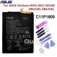 ราคา แบตเตอรี่ ASUS Zenfone MAX (M2) x01AD ZB632KL ZB633KL (C11P1805) 4000mAh battery Model. C11P1805 แบต ASUS Zenfone MAX M2 (29240298372)