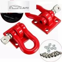 ราคา 2 ชิ้นรถพ่วงลากจูงหัวเข็มขัดตะขอลากจูงโลหะปีนเขารถพ่วงกุญแจมือกู้ภัยพ่วงตะขอรถพ่วงสําหรับ 1/10 RC รถรถบรรทุกปีนเขารถ (40573744535)