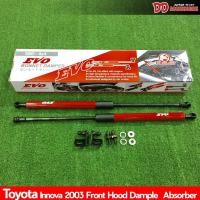 ราคา โช๊คฝากระโปรง ค้ำฝากระโปรง Innova 2003 2005 2008 2012 2013 งาน EVO กระบอกสีแดง (3347229357)