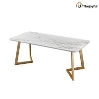 ราคา Thejoyful โต๊ะกินข้าว โต๊ะกลางโซฟา กว้าง 120ซม. ลายหินอ่อน สไตล์นอร์ดิก (11176554328)