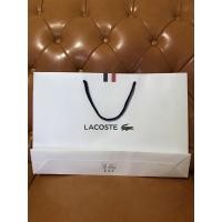 ราคา ถุงกระดาษ Lacoste สภาพใหม่มาก 99% (13877385445)