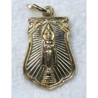 ราคา เหรียญขนาดเล็ก หลวงพ่อบ้านแหลม วัดเพชรสมุทร จ.สมุทรสงคราม ปี 2539 กะไหล่ทอง (28974736043)