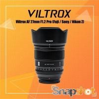 ราคา Viltrox AF 27mm f1.2 Pro [Fuji X / Sony E / Nikon Z-Mount] [ประกันศูนย์ 1 ปี] Viltrox 27 f1.2 Pro Fuji Sony Nikon Z (22252691901)