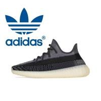 ราคา Adidas origins Yeezy Boost 350V2 black sesame "Carbon" wear-resistant and lightweight Breathable sports casual shoes (23584806179)