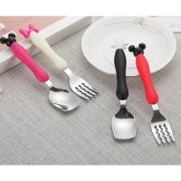 ราคา ช้อนส้อมลาย Mickey Minnie. (16771972152)