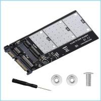 ราคา EZR Mini SATAs to SATAs Card Converters จาก mSATA ถึง 7Pin SATAs อะแดปเตอร์ขยาย SSDs เต็มสูงครึ่งขนาด (51854134125)
