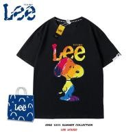 ราคา [S-5XL]เสื้อยืดแขนสั้น คอกลม ผ้าฝ้าย พิมพ์ลาย NY Snoopy แฟชั่นคู่รัก สําหรับผู้ชาย (22654290652)