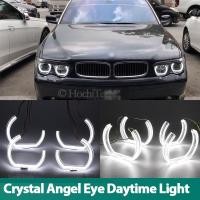 ราคา แหวนสีขาวแองเจิลตา LED ไฟหน้าแหวนสําหรับ BMW X1 X3 X5 X6 E70 E71 Z3 Z4 E30 E32 E34 E36 E38 E53 E60 E61 E85 F30 (42167612369)