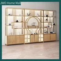 ราคา ชั้นวางของโบราณสมัยใหม่ ตู้ชาในห้องนั่งเล่น ชั้นกั้นแบ่งห้อง ชั้นวางของ หลายชั้น ตู้โชว์ของห้องชงชา ร้านชงชาชว์ (50703904793)