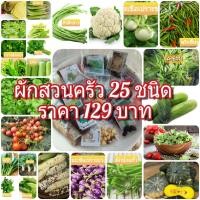 ราคา ชุดผักสวนครัว 25 ชนิด ลดราคาเหลือเพียง 129 บาท(เฉลี่ยซองละ 5 บาท) (12205497382)