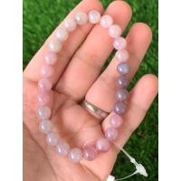 ราคา (R93) หินโรสควอตซ์ 7มิล Rose Quartz Stone7mm หินมงคล หินนำโชค (26635962588)