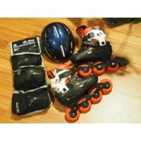 ราคา โรลเลอร์เบลดมือสอง Flying Eagle S5S สีแดง ไซส์ 33-37 ขายยกเซ็ต รองเท้า อุปกรณ์ป้องกัน หมวก กระเป๋า ‼️ (9811286262)