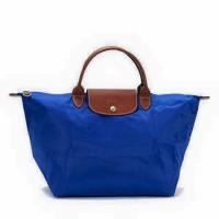 ราคา Sale!!! Longchamp Longchamp le pliage (Mสั้น) Bleu (210539295)