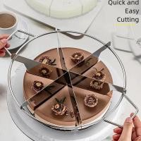 ราคา เครื่องตัดเค้ก เครื่องตัดวงกลมสําหรับเค้กพอร์ชั่น พิซซ่า & ขนมปังเลเยอร์ (52503115702)