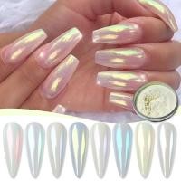 ราคา BORN PRETTY ผงกลิตเตอร์ออโรร่า สีขาว สําหรับตกแต่งเล็บ (23735770921)