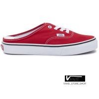 ราคา VANS AUTHENTIC MULE RACING RED TRUE WHITE SNEAKERS สินค้ามีประกันแท้ (8461143749)