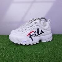 ราคา (38.5/24.5 cm) Fila Disruptor Sneakers ฟีล่ามือ2ของแท้ รองเท้าผ้าใบเกาหลีผู้หญิง (29702315888)