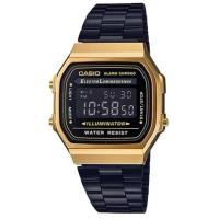 ราคา ส่งต่อ Casio นาฬิกาข้อมือ ของแท้ สีดำทอง รุ่น A168WEGB-1B (29059225388)