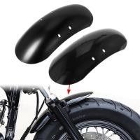 ราคา Motorcycle Custom Short Front Fender Cover Black Steel Iron For Harley Forty Eight XL1200X 2010-201 (51656116264)