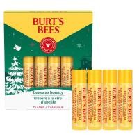 ราคา Burts Bees Christmas Gifts, 4 Lip Balm Stocking Stuffers Products, Beeswax Bounty Classic Set - Original Beeswax Moisturizing Lip Balm (แพ็ค 4) (48256072302)