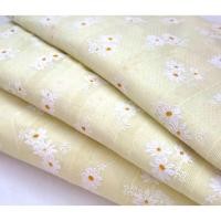 ราคา คอตต้อนปักลูกไม้ญี่ปุ่น ดอกกุหลาบ สีเหลือง ผ้าเมตร ตัดเสื้อ lace fabric ลูกไม้ขาว (50250041165)