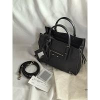 ราคา กระเป๋าสะพาย Balenciaga mini papier tote สีดำหมุดเงิน มือสองของแท้ (42413896197)