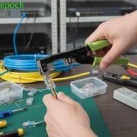 ราคา EPOCH โมดูลเครือข่าย Punch Down Tool, 5/6 โมดูลเครือข่าย 8 ตําแหน่งแจ็คโมดูลเครือข่ายสายไฟ, Punch Down Tool 180 องศา 110 AMP ประเภทเครื่องตัดสายไฟ CAT5 ติดตั้ง (57255679546)