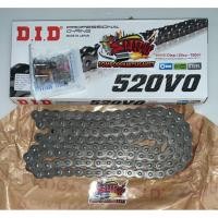 ราคา โซ่ 520-120 (โอริง) สีดำ(สีเหล็ก) DIDแท้(520VO-120)ข้อต่อกิ๊บ(กล่องขาว) (4616723569)