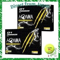 ราคา Direct From Japan HONMA D1 SPEEDMONSTER Speed Monster (Spimon) 2023 Model BT2302 Yellow 24 Ball Distance Golf Balls Honma Golf *includes Honma store card (55657082204)