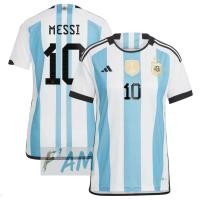 ราคา เสื้อบอลผู้หญิง ของแท้ ไลโอเนล เมสซี่ ของผู้หญิง Lionel Messi adidas Women's 2022 Winners Home Replica Jersey ไซส์ M (23775227456)