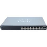 ราคา Cisco SG300-28 (SRW2024) L3-Managed Switch 26 Port Gigabit, 2 Port mini-GBIC รองรับ Static Routing, VLANsควบคุมผ่านWeb (18296443057)