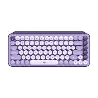 ราคา LOGITECH POP KEYS EN LAVENDER Wireless Mechanical Keyboard (22917391982)