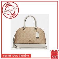 ราคา กระเป๋า Coach แท้ รุ่นF27583 LIGHT KHAKI CHALK' กระเป๋า Coach พร้อมส่ง การันตีของแท้ โดย Coach By Gift ไม่แท้ยินดีคืน (2201524412)