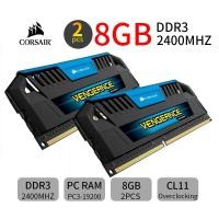 ราคา สําหรับ Corsair Vengeance Pro 16GB (2x 8GB) DDR3 OC 2400MHz PC3-19200U DIMM เดสก์ท็อป RAM BB (29430036436)