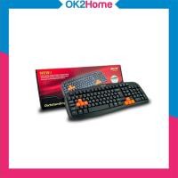 ราคา OKER KB-25a Gaming Keyboard คีย์บอร์ดเกมมิ่ง ปุ่มยาง (7051816087)