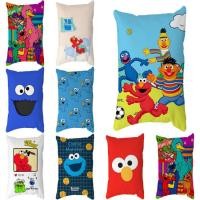 ราคา 50x30 ซม./74x48 ซม.ภาพเคลื่อนไหว Sesame Street ตุ๊กตาสั้นวัสดุปลอกหมอนเบาะนุ่มพิมพ์ด้านเดียว (42464462167)