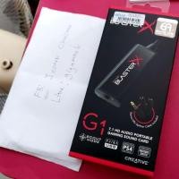 ราคา Creative Sound blasterx G1 มือ2 (6844651389)