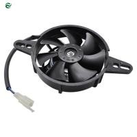 ราคา 200cc 250cc 300cc พัดลมระบายความร้อนรถจักรยานยนต์ 120 มม. Dirt Pit Bike รถจักรยานยนต์ ATV Quad Oil Cooler หม้อน้ําไฟฟ้า 12V (29913687619)