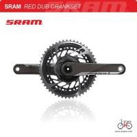 ราคา จานหน้าจักรยานเสือหมอบ 12สปีด SRAM RED D1 DUB CRANKSET (22989562507)