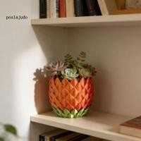 ราคา [poslajudo] กระถางต้นไม้ในร่ม Dragon Scale Planter Pot 3d พิมพ์ Dragon Scale กระถางดอกไม้พร้อมถาดระบายน้ํา – ในร่มกลางแจ้ง Succulent Herb Planter สําหรับระเบียงบ้าน (52855601952)