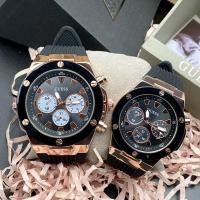 ราคา นาฬิกาGuess สีดำ นาฬิกาเกรสชาย-หญิง สีดำ (11404156647)