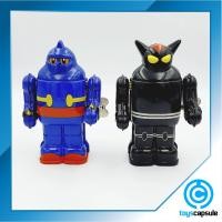 ราคา เท็ตสึจิน หุ่นเหล็กหมายเลข 28 / แบล็กอ็อกซ์ (แท้ JP) สังกะสีไขลาน TETSUJIN 28 / Black OX MINI TIN TOY 1998 WIND-UP TOY (11651497319)