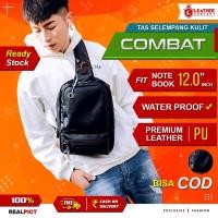 ราคา LEATHER CONCEPT กระเป๋าคาดเอว กระเป๋าสะพาย กระเป๋าสะพายข้างผู้ชาย (COMBAT) (51403087529)