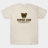 ราคา เสื้อยืด Vintage PIPER CUB T-Shirt แท้ Cotton 100% แห้งเร็ว รัดรูป ใส่สบายๆ ใส่สบายๆ สีขาว สีพื้น (41365767508)
