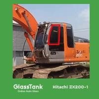 ราคา กระจกบานหน้าซ้าย Hitachi ZX200-1 กระจกแม็คโคร (20577421728)
