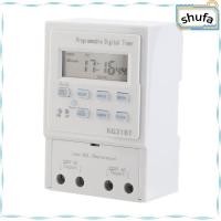 ราคา SHUFA Digital Timer Switch, Microcomputer AC 220V Programmable Timer, Smart Home 30A 1W Power 1Min - 168H Time Control Switch Daily Timer (45904124086)