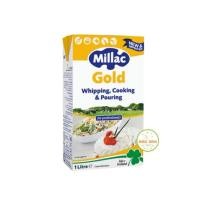 ราคา (เฉพาะส่งด่วน) Millac Gold Whipping Cream ขนาด 1 ลิตร (24316715208)