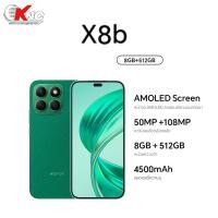 ราคา HONOR X8b (8/512GB) จอ 6.7"กันน้ำระดับ IP65M ทนทานแม้เผชิญน้ำกระเซ็น แบต 4,500 mAh ประกันศูนย์ 1ปี (24329423394)